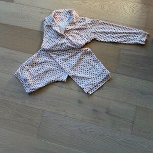 Roller Rabbit Pink Heart Pajama Set